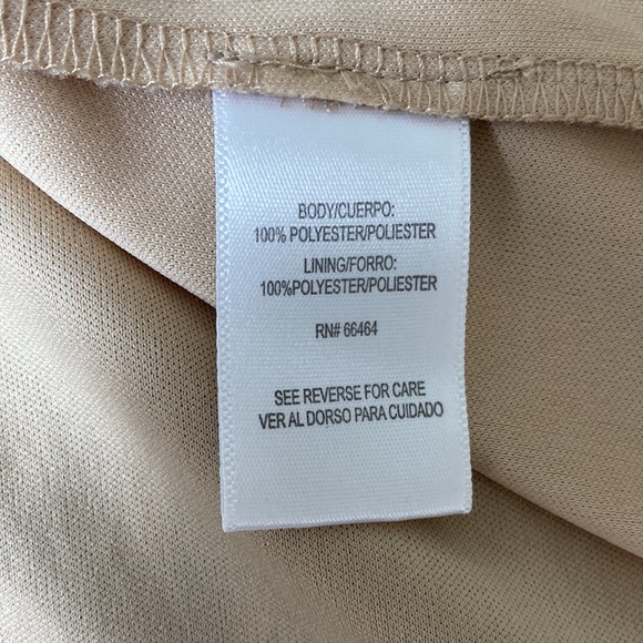 Sandra Darren Brown Black Neutral Print Dress stylish comfortable flattering - Picture 11 of 14